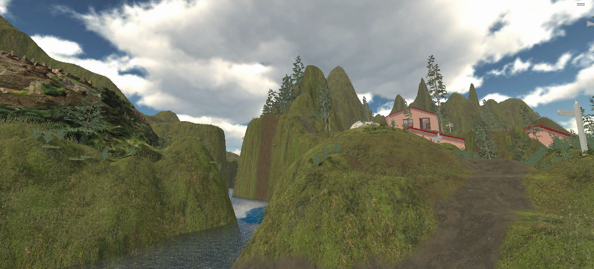 Render of the Serena Ecolodge environment